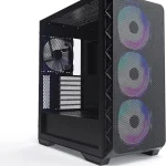 MONTECH AIR 903 MAX High-Airflow E-ATX Mid-Tower PC Case 4 Fans Black 400mm GPU &amp top/front 360mm radiators tempered (New)