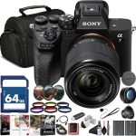 Sony α7 IV Mirrorless Camera with 28-70mm Lens Filter Kit Bundle For Photography Video 33 MP Full-Frame Sensor 4 (New)