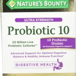 Nature's Bounty Ultra Strength Probiotic 10 140 Capsules (New)