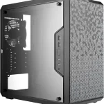 Cooler Master Q300L V1 Micro-ATX PC Case High Airflow Transparent Panel 360mm Graphics Card Support 240mm AIO Suppor (New)