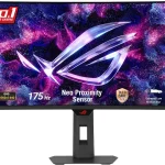 ASUS ROG XG34WCDG 34 Inch 1440p 175Hz Ultrawide OLED G-SYNC Gaming Monitor OLED Care Pro 003ms ELMB True 10-bit 99% (New)