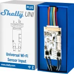 Shelly Plus Uni Smart Wi-Fi and Bluetooth Operated Module Dry Contact Dry Contacts Home Automation Compatible with Al (New)
