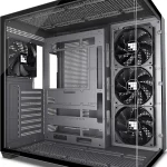 FOIFKIN F300 2025 PC Case - Pre-Installed 4 No RGB Fan ATX Mid-Tower Computer case Gaming PC Case 270Â° Panoramic Glas (New)