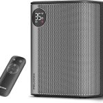 PELONIS 1500W Small Ceramic Space Heater with Remote for Bedroom Office Portable Mini Space Heater 2s Fast Heat 600/9 (New)