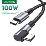 UGREEN 90Â° Right Angle USB C to USB C Cable PD100W for iPhone 17 (New)
