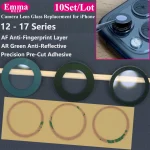 EmmaHelp 10set Back Camera Glass iPhone 15 14 13 (New)