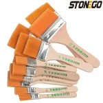 12 set Memory Nylon Paint Brushes Set for Acrylic Oil Drawing Watercolor Wooden Painting (New)