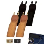 Buckle Free Waist Belts Mens Ultra soft No Buckle Elastic Belts Fashion Comfortable Stylish (New)