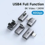 USB C to C Adapter 40Gbps 8K 60Hz USB C Male to Female (New)