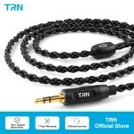 TRN A3 6 Core Earphones Cable High Purity Copper Cable With 3.5mm MMCX 2PinTRN (New)