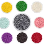 2mm Charm Glass beads Czech Glass Seed Beads Small Round Loose Bead For (New)