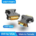 Vention DVI to VGA 24 5 Adapter DVI-I Male to VGA (New)