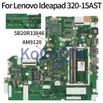5B20R33846 Lenovo Ideapad 320-15AST DG425/DG525/DG725 NM-B321 A4/A6/A9 Laptop motherboard (New)