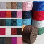 5Meters 32mm Canvas Ribbon Belt Bag Cotton Webbing Canvas Webbing Knapsack Strapping (New)