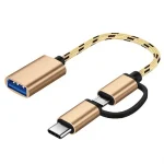 2 in 1 Type-C OTG Adapter Cable Samsung S10 (New)