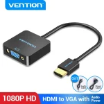 Vention HDMI to VGA Adapter Male to Female Converter 1080P (New)