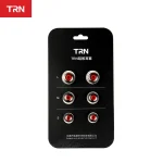 TRN 3 Pairs(6) L M S In Ear Tips Earbuds Earphone Silicone Eartips Ear (New)