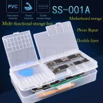 Multi Functional Mobile Phone Repair Storage Box For IC Parts Smartphone Opening Tools (New)