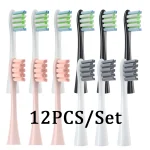 12 Replacement Brush Heads for Oclean X  X PRO  Z1  F1  One  Air (New)