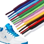 Mens And Womens Sports Shoelaces Color Flat Semicircular Shoelace Suitable For All Shoes (New)