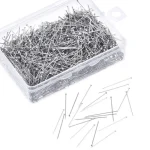 100 200 Stainless Steel Sewing Pins Dressmaker Straight Suture Pins Fine Satin Head Pins (New)