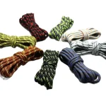 outdoor sport round shoelaces for boots hiking slip rope shoe laces sneakers (New)