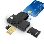 UTHAI for Windows 7 8 10 Linux OS, USB SIM Smart Card Reader, (New)