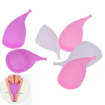 Menstrual Cup For Women Feminine Hygiene Medical Silicone Cup Menstrual Reusable Lady Cup (New)