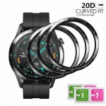 20D Curved Edge Tempered Glass For Huawei Watch GT 2 Pro 46mm Protective (New)