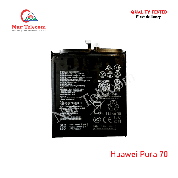 Huawei-pura-70-Battery Huawei Pura 70 High Quality Battery Price in Bangladesh (New) - Image 1