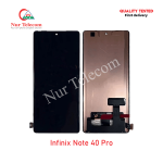 Infinix Note 40 Pro OEM Display LCD Touch Screen Original Replacement Part Price in Bangladesh (New)