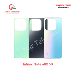 Infinix Note 40X 5G Backshell Back Glass Cover Price in Bangladesh (New)