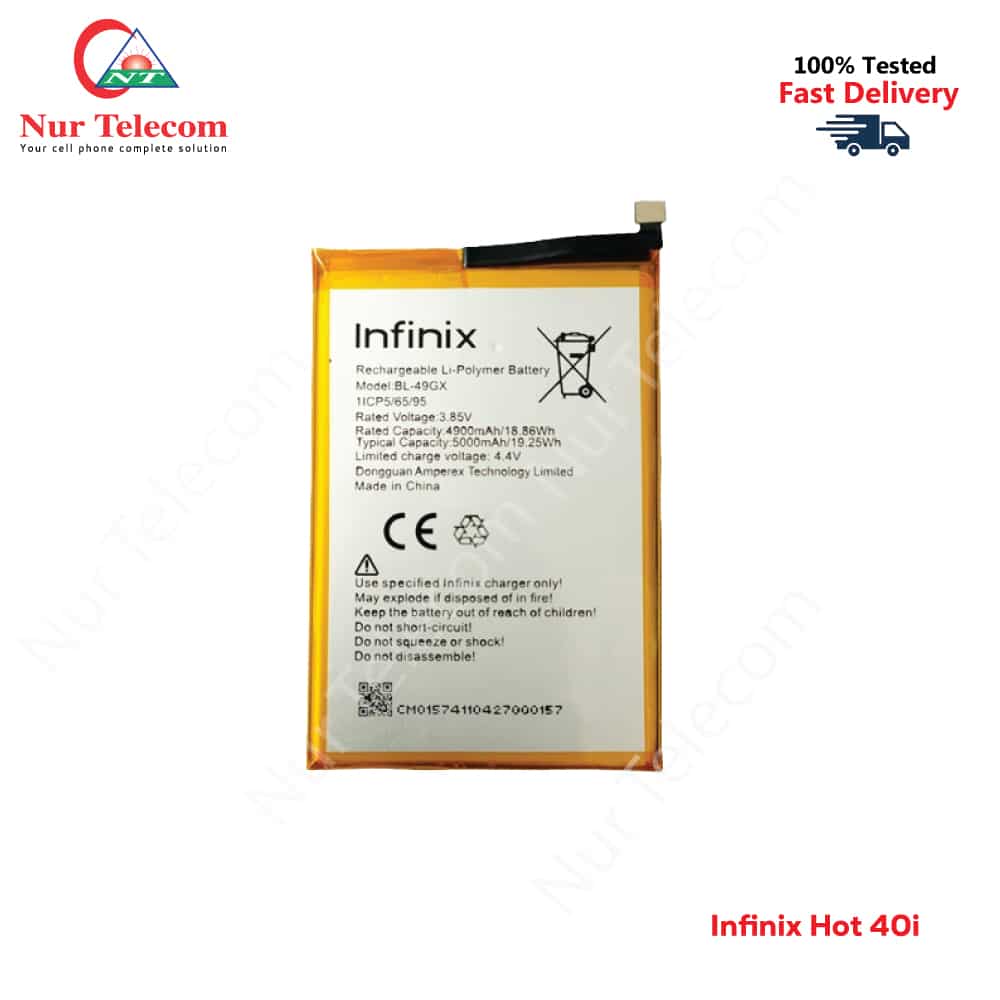 Infinix_Hot_40i_battery Infinix Hot 40i High Quality Battery Price in Bangladesh (New) - Image 1