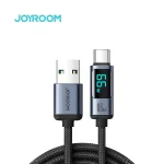 Joyroom S-AC066A16 66W Prism Series Digital OEM Display LCD Touch Screen Original Replacement PartFast Charging Type-C Cable (New)