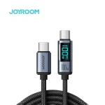 Joyroom S-CC100A16 100W Prism Series Digital OEM Display LCD Touch Screen Original Replacement PartFast Charging Type-C Cable (New)