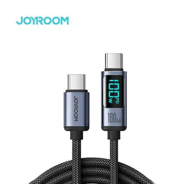 Joyroom-S-CC100A16-100W-Prism-Series-Digital-Display-Fast-Charging-Type-C-Cable Joyroom S-CC100A16 100W Prism Series Digital OEM Display LCD Touch Screen Original Replacement PartFast Charging Type-C Cable (New) - Image 1