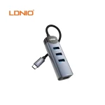 Ldnio DS-134U-1.2M 4-in-1 USB Hub (New)