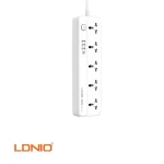 Ldnio SC5415 5 AC Outlet Power Strip with USB Port (New)