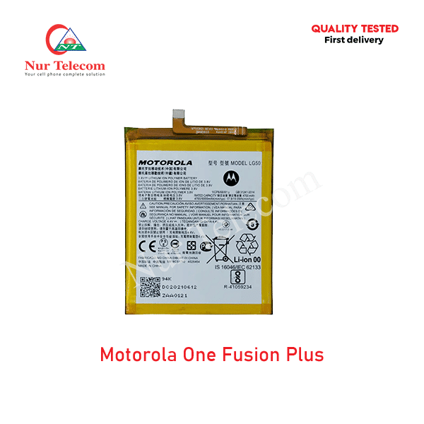 Motorola-One-Fusion-Plus-Battery Motorola One Fusion Plus High Quality Battery Price in Bangladesh (New) - Image 1
