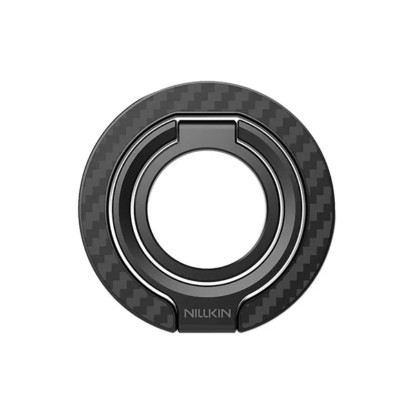 Nillkin-FiberSnap-Triple-Ring-Kevlar-Magnetic-Phone-Grip-Stand-5 Nillkin FiberSnap Triple Ring Kevlar Magnetic Phone Grip and Stand (New) - Image 1