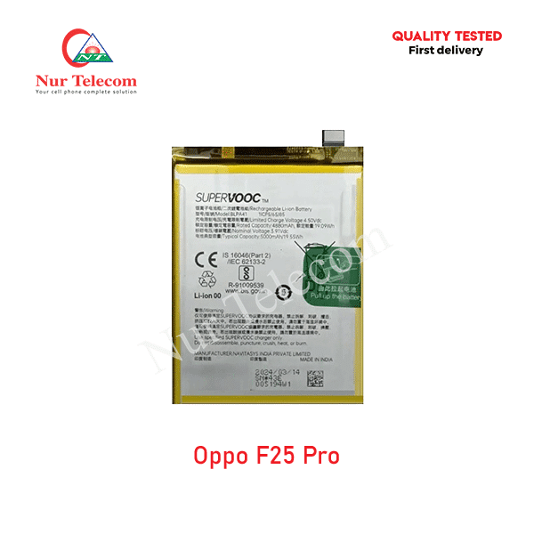 Oppo-F25-Pro-Battery Oppo F25 Pro High Quality Battery Price in Bangladesh (New) - Image 1
