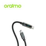 Oraimo DigiLine OCD-175CC 100W 1.2 Meter Type-C Cable with Display (New)
