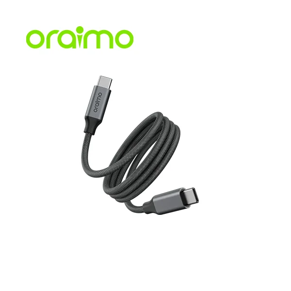 Oraimo-OCD-710CC-Magnetic-1M-60W-Type-C-to-Type-C-Data-Cable Oraimo OCD-710CC Magnetic 1M 60W Type-C to Type-C Data Cable (New) - Image 1