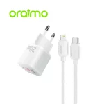 Oraimo OCW-5351ECC PowerGaN 351 35w GaN Charger with Type-C Cable (New)