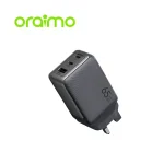Oraimo OCW-7652E+116CC HyperGaN 65W GaN Charger (New)