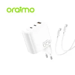 Oraimo OCW-E103T Power Gan 65W Charger Adapter (New)