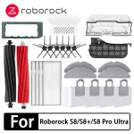 Roborock S8 S8 Pro Ultra S8  Accessories Mop Choth Vacuum Bags Side Brush (New)