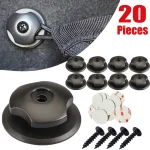 Car Trunk Hooks Organizer Back Rear Cargo Mounting Luggage Net Fixing Fastener Hooker (New)