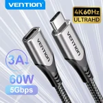 Vention USB C 3.1 Extension Cable 5Gbps USB C to (New)