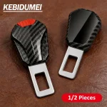 KEBIDU Car Seat Belt Clip Extender Auto Safety Belt Extension Thick Insert Socket (New)